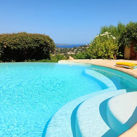 4-star Private With Heated Pool And Panoramic Sea View At Gulf De Saint Tropez * Кавалер-сюр-Мер