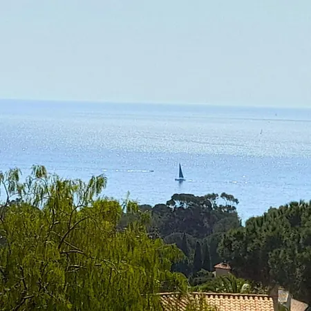 4-star Private With Heated Pool And Panoramic Sea View At Gulf De Saint Tropez *