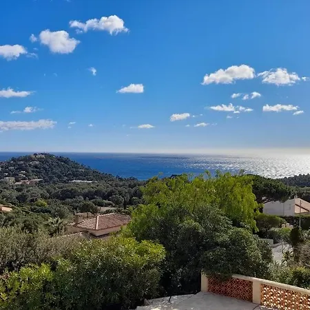 4-star Private With Heated Pool And Panoramic Sea View At Gulf De Saint Tropez