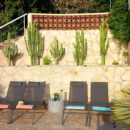 Villa 4-star Private With Heated Pool And Panoramic Sea View At Gulf De Saint Tropez *